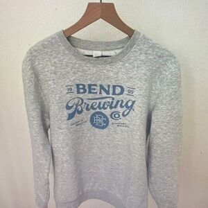 Gray Crewneck Sweater for Men